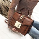 Sac à main pour femmes avec motif crocodile J141 1