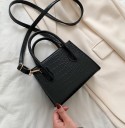 Sac à main pour femmes avec motif en cuir de crocodile M756 1