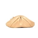 Sac à main pour femmes avec un devant froncé et une forme arrondie. À porter à la main ou à travers le corps. Cuir PU. Largeur 32 cm 5