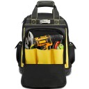 Sac à outils avec plusieurs poches 43 × 38 × 20 cm sac à dos de travail imperméable pour un rangement clair des outils et une organisation 2