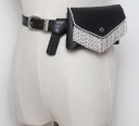 Sac banane en cuir pour femmes J162 2