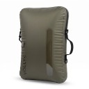 Sac de compression sous vide pour vêtements, réutilisable, 25 l, nylon imperméable 70D avec TPU, vert olive, pour le voyage et la valise 3