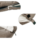 Sac de couchage 210 x 80 cm, jusqu'à -5 degrés, emballage 30 x 42 cm, confortable et léger, idéal pour le camping au printemps et en automne 6