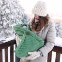 Sac de couchage d'hiver avec bouton 4
