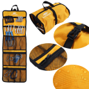 Sac de depozitare organizat pentru echipament 84 x 27 cm Geantă de călătorie pliabilă din material Oxford Sac practic portabil pentru accesorii 5