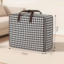 Sac de rangement 36 l 52 x 19 x 33 cm Organisateur pliable avec poignées Boîte textile imperméable pour vêtements couvertures jouets espace 2