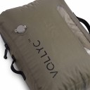 Sac de rangement sous vide avec valve pour vêtements 18 l, nylon imperméable 70D avec TPU, vert olive, sac compressible pour voyager dans une valise et un sac à dos 3