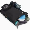 Sac de sport 47 × 28 × 14 cm Sac à dos perforé avec cordon de serrage Poches en filet avec zip Sac à dos en nylon léger pour le sport 6
