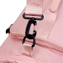 Sac de sport Oxford 44 x 26 x 26 cm avec des sangles pour les épaules et les côtés, poignées à la main, poche séparée pour les chaussures 11