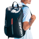 Sac de sport pour raquette de tennis, vêtements et chaussures 51 x 33,5 x 25 cm Polyester imperméable + PU Sac de tennis polyvalent 3