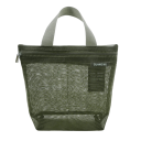 Sac de voyage en maille pour le maquillage 21 x 19 x 7 cm Organisateur suspendu pour cosmétiques et articles de toilette Pochette 3