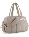 Sac de voyage étanche pour femme 42 x 19 x 30 cm Sac de sport pour la salle de sport Sac à bandoulière léger Sac de week-end pour vêtements 9