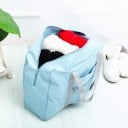 Sac de voyage pliable en polyester avec poche avant Sur la poignée de valise Déplié 48 x 16 x 32 cm Plié 21 x 18 cm 7
