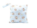 Sac de voyage pour couches pour bébé Sac à main imperméable en polyester avec une poignée Dimensions 28 x 30 cm Pliable pour voyager avec un enfant 5