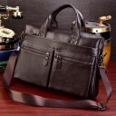 Sac en cuir pour homme pour ordinateur portable 8
