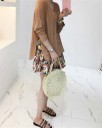Sac en paille moderne pour femmes 7