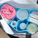 Sac en tissu organisé pour les mamans 7