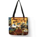 Sac en toile pour femmes M1270 5