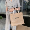 Sac en toile pour femmes merci 4