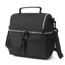 Sac isotherme pour aliments 25x23x16 cm Couleurs neutres Fermeture éclair Plusieurs compartiments Conservation de la température Sac à déjeuner 2