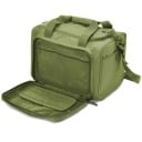 Sac pour armes et outils avec séparateurs amovibles Sangle d'épaule Espace de rangement réglable Couleurs neutres Organisation portable 4