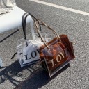 Sac transparent pour femmes M1687 2