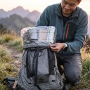 Sac uscat interior pentru rucsac, impermeabil, dimensiune 55 x 76 cm, folie Polycro rezistentă la rupere, transparent, pentru drumeții și trekking, precum și camping 7