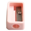 Sacapuntas de plástico Mini Sacapuntas manual pequeño Sacapuntas compacto de un solo orificio 4 x 2 x 1,5 cm 1