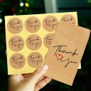 Sacchetto regalo e adesivo con scritta 100 pz 4