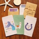 Sacchetto regalo e adesivo con scritta 100 pz 6