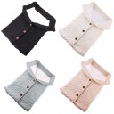 Sacco a pelo lavorato a maglia con bottoni 2