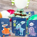 Sachet cadeau avec des dinosaures 6 pièces 2