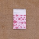 Sachet cadeau avec fleurs 50 pcs 2