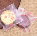 Sachet cadeau avec fleurs 50 pcs 2