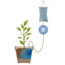 Sachet d'arrosage pour arrosage goutte à goutte des plantes Sac suspendu avec tuyau de 1,2 m Régulateur de débit et piquet à enfoncer 4