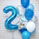 Sachet de ballons d'anniversaire 12 pcs 4