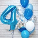 Sachet de ballons d'anniversaire 12 pcs 6