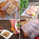 Sachet hermétique à zip pour aliments 6 pcs 3
