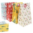 Sachets cadeaux de Noël 12 pcs 3