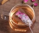 Sachets de thé vides avec cordon de serrage 100 pcs Pour thé en vrac et mélanges d'herbes faits maison Textile non tissé blanc Dimensions 7 x 5 cm 11