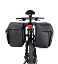 Saco de Ciclismo 25 l 30 x 14 x 28 cm Poliéster Fivelas Reflexivas Saco para Bicicleta Transportador Traseiro Desportivo 3