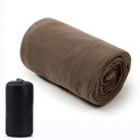 Saco de dormir 180 x 80 cm, diámetro plegado 14 cm, altura 29 cm, funda para saco de dormir, bolsa de almacenamiento, Terylen, tela de forro 12