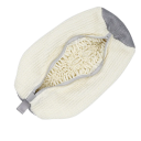 Saco de microfibra para lavar calçado 39 x 19 cm com fecho zip O saco protetor para calçado na máquina de lavar Saco de lavagem Material suave Prolonga a vida útil 3