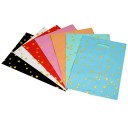 Saco de presente com estrelas 10 unid 3