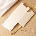 Saco de presente em papel para joias com pega 15,5 × 14,5 × 7,5 cm saco colorido para anel, brincos ou pequenos presentes 9