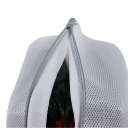 Saco de rede antideformação para sapatos e roupa para a máquina de lavar 42 x 24 cm Organizador de viagem protetor com fecho Saco de armazenamento para ténis 4