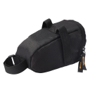 Saco de selim à prova de água de 1l 14 × 9 × 8 cm Saco de ciclismo de grande capacidade com elementos reflexivos Saco de selim para bicicleta com espaço de armazenamento 2