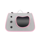 Saco de transporte para gatos a tiracolo 40 x 26 x 22 cm Saco respirável para animais de estimação Para gatos até 7 kg Saco portátil com alça 6