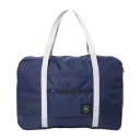 Saco de viagem dobrável 44 x 30 x 13 cm Saco de poliéster para ombro Fixação na mala Saco leve para o fim de semana Saco dobrável 6