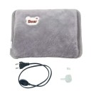 Saco eléctrico para aquecimento de água 27 x 17 cm 220 V 420 W ficha EU Garrafa de peluche recarregável Aquecedor seguro para mãos e corpo 8